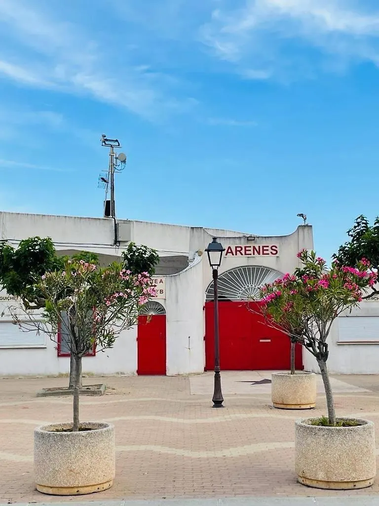 Le 45- La Sauvagine, Appartement Avec Grande Terrasse, 6 Couchages, 2 Chambres, 3Min De La Plage Saintes-Maries-de-la-Mer Apartment